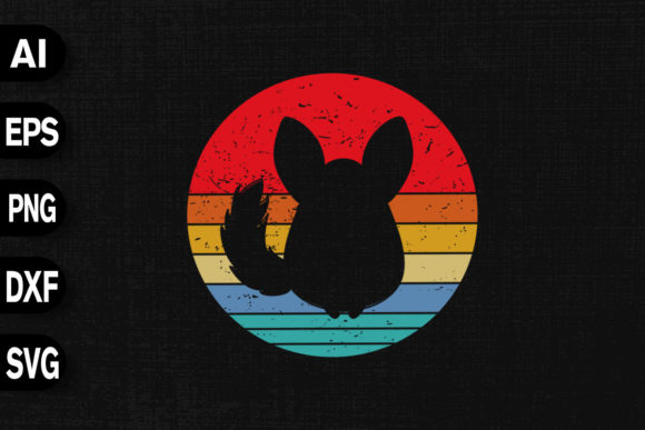 Vintage Retro Chinchilla